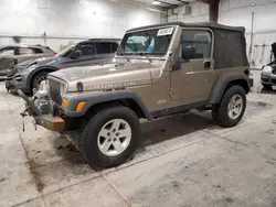 Jeep salvage cars for sale: 2004 Jeep Wrangler / TJ Rubicon