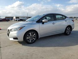 Salvage cars for sale at Grand Prairie, TX auction: 2020 Nissan Versa SV