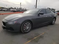 Maserati salvage cars for sale: 2015 Maserati Ghibli S