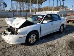 Salvage cars for sale at Spartanburg, SC auction: 2003 Chevrolet Malibu LS