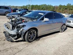 Salvage cars for sale at Greenwell Springs, LA auction: 2020 Ford Fusion SEL