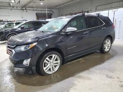 Chevrolet salvage cars for sale: 2018 Chevrolet Equinox Premier