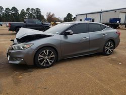 Vehiculos salvage en venta de Copart Longview, TX: 2016 Nissan Maxima 3.5S