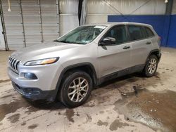 Salvage cars for sale at Chalfont, PA auction: 2017 Jeep Cherokee Sport