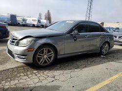 Salvage cars for sale from Copart Cleveland: 2014 Mercedes-Benz C 250