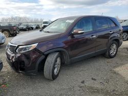 Salvage cars for sale at Earlington, KY auction: 2014 KIA Sorento LX