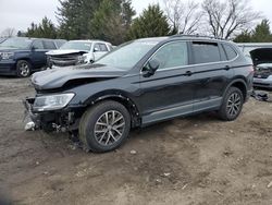 Volkswagen salvage cars for sale: 2020 Volkswagen Tiguan SE