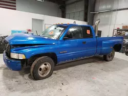 Salvage trucks for sale at Greenwood, NE auction: 1998 Dodge RAM 3500