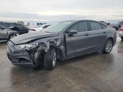 Salvage cars for sale at New Orleans, LA auction: 2017 Ford Fusion SE