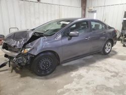 Salvage cars for sale at Haslet, TX auction: 2014 Honda Civic LX