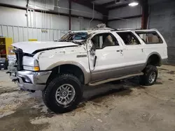 Salvage cars for sale at Chatham, VA auction: 2001 Ford Excursion Limited