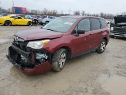 Salvage cars for sale at Columbus, OH auction: 2015 Subaru Forester 2.5I