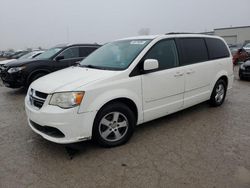 Salvage cars for sale from Copart Kansas City, KS: 2012 Dodge Grand Caravan SXT