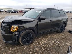 Salvage cars for sale at Temple, TX auction: 2020 KIA Telluride SX