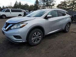 Salvage cars for sale at Denver, CO auction: 2015 Nissan Murano S