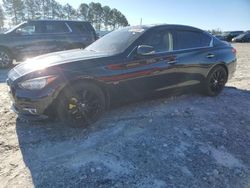 Salvage cars for sale from Copart Loganville, GA: 2016 Infiniti Q50 Premium