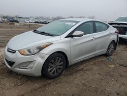 Salvage cars for sale at Kansas City, KS auction: 2016 Hyundai Elantra SE