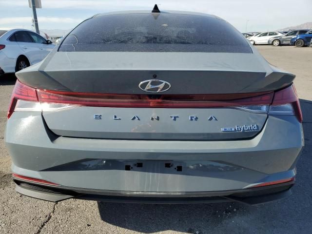 2022 Hyundai Elantra Blue