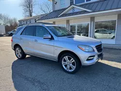 Mercedes-Benz m-Class salvage cars for sale: 2012 Mercedes-Benz ML 350 4matic