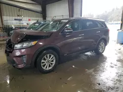 Salvage cars for sale at West Mifflin, PA auction: 2019 KIA Sorento L