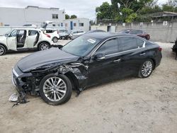 Salvage cars for sale from Copart Cleveland: 2020 Infiniti Q50 Pure