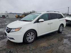 Salvage cars for sale from Copart Cleveland: 2017 Honda Odyssey EXL