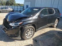 Salvage cars for sale at Apopka, FL auction: 2019 Chevrolet Traverse LS