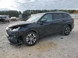 Salvage cars for sale at Florence, MS auction: 2020 Toyota Highlander XLE