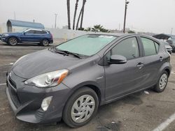 Salvage cars for sale from Copart Van Nuys, CA: 2016 Toyota Prius C