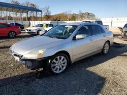 Honda salvage cars for sale: 2006 Honda Accord EX