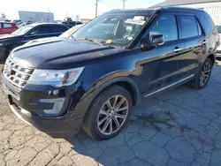 Ford Explorer Limited salvage cars for sale: 2017 Ford Explorer Limited