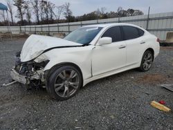 Salvage cars for sale at Spartanburg, SC auction: 2011 Infiniti M37 X