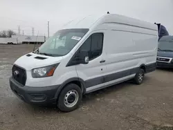 Salvage cars for sale from Copart Chicago: 2021 Ford Transit T-350