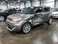 KIA salvage cars for sale: 2018 KIA Soul +