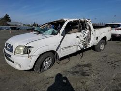 Salvage cars for sale at Vallejo, CA auction: 2005 Toyota Tundra Double Cab SR5