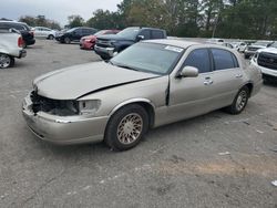 Lincoln salvage cars for sale: 2001 Lincoln Town Car Executive