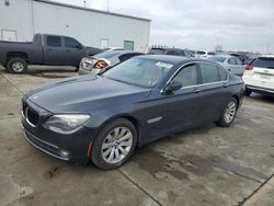 Salvage cars for sale from Copart Sacramento, CA: 2011 BMW 750 I