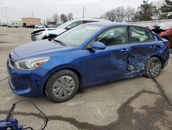 Salvage cars for sale from Copart Moraine, OH: 2020 KIA Rio LX