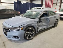 Salvage cars for sale from Copart Byron, GA: 2022 Honda Accord Sport SE