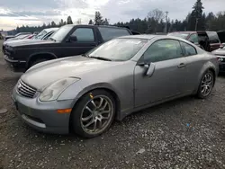 Infiniti salvage cars for sale: 2005 Infiniti G35