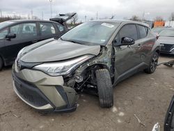 Salvage cars for sale at Bridgeton, MO auction: 2021 Toyota C-HR XLE