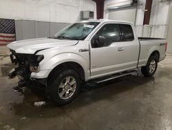 Salvage trucks for sale at Avon, MN auction: 2015 Ford F150 Super Cab