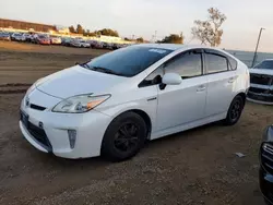 Salvage cars for sale at American Canyon, CA auction: 2013 Toyota Prius