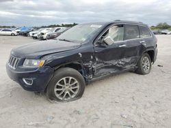 Salvage cars for sale at West Palm Beach, FL auction: 2014 Jeep Grand Cherokee Limited