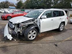 Salvage cars for sale at Eight Mile, AL auction: 2008 Toyota Highlander Limited