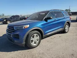 Salvage cars for sale at Homestead, FL auction: 2020 Ford Explorer XLT