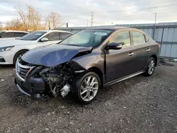 2015 Nissan Sentra S en venta en Chicago Heights, IL