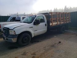 Salvage cars for sale from Copart Arlington, WA: 2006 Ford F350 Super Duty