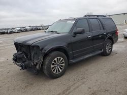 Salvage cars for sale at Kansas City, KS auction: 2017 Ford Expedition XLT