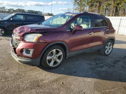 Chevrolet salvage cars for sale: 2016 Chevrolet Trax LTZ